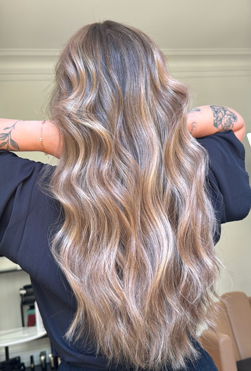 Sandy balayage long