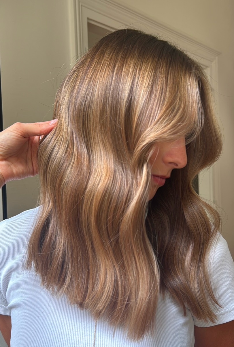Blonde miel wavy