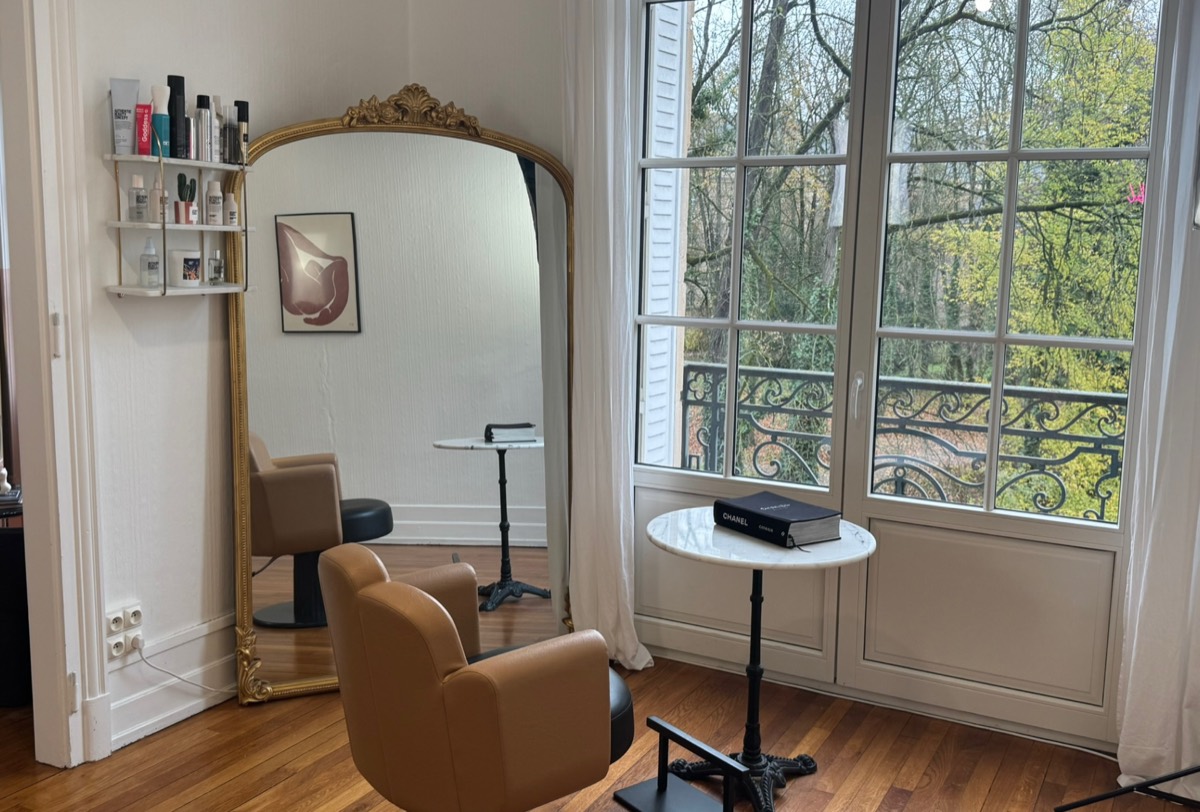 Vue salon paysage